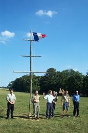 Akela appelant des loups au dernier rassemblement