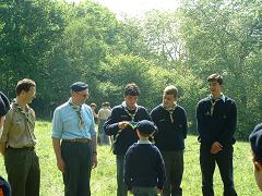 Remise du foulard  Maximilien